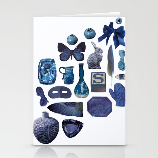 BLUE Stationery Cards