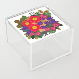 Candy Colored Bouquet Acrylic Box