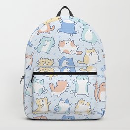 Kitty Dance Off! Backpack | Kirakiradoodles, Kitty, Dance, Cats, Drawing, Curated, Dancingcats, Kitties, Cat, Catdance 