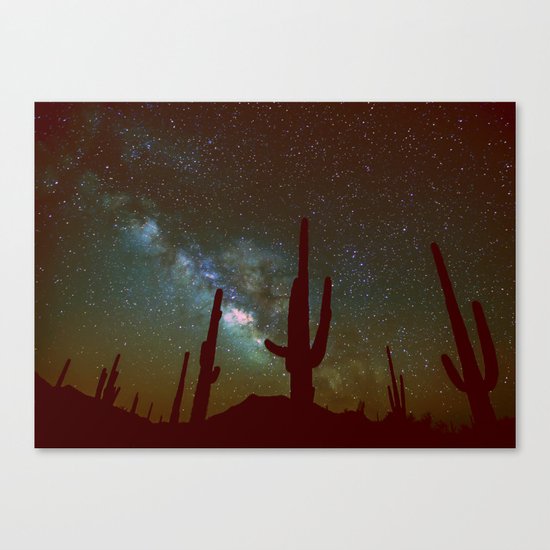 tHe milky way Canvas Print