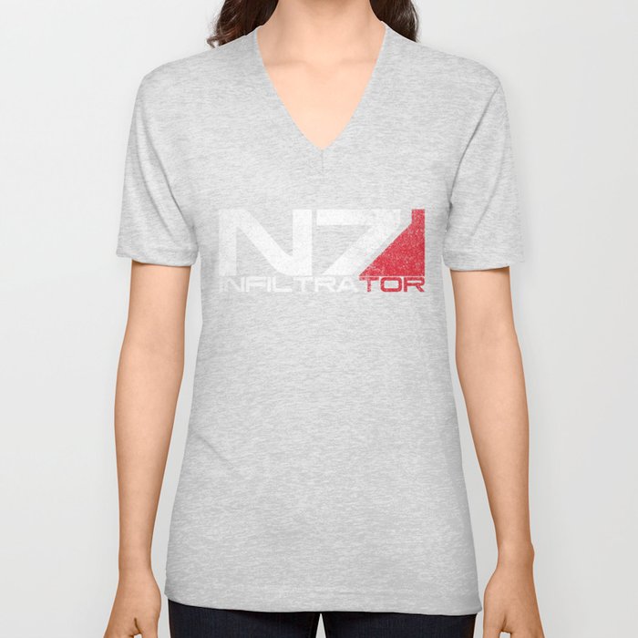 N7 Infiltrator V Neck T Shirt