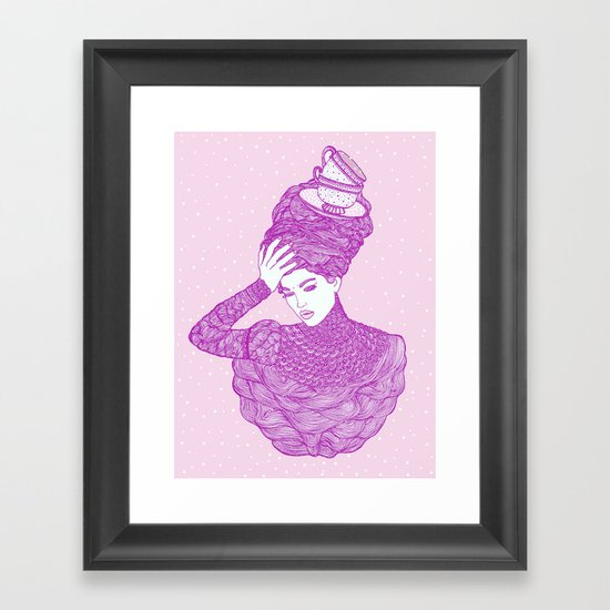 Tea Time Framed Art Print
