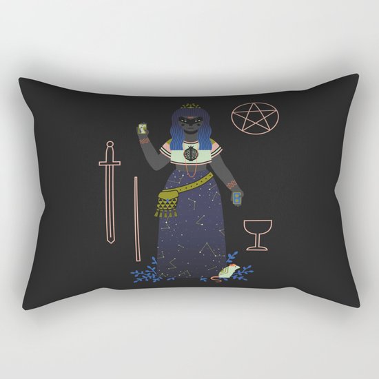 Witch Series: Tarot Cards Rectangular Pillow