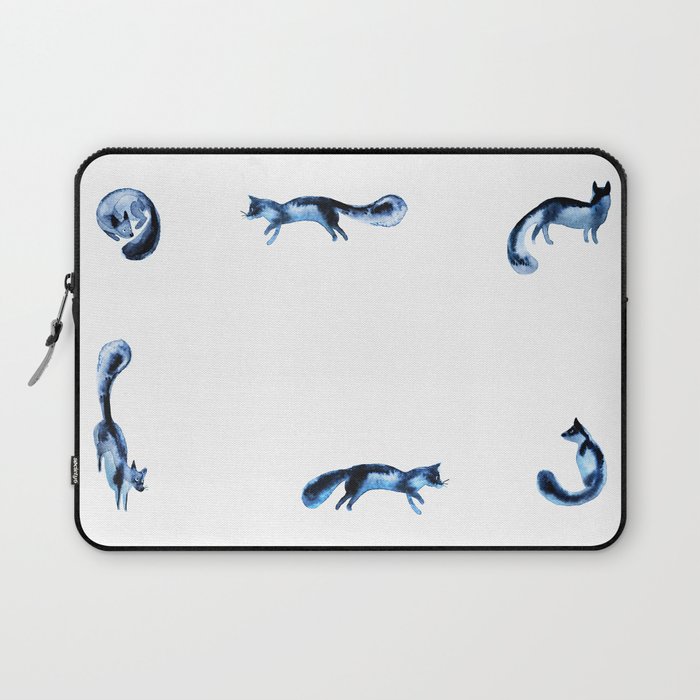Running silver foxes Laptop Sleeve