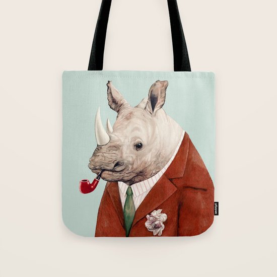 Rhino Tote Bag