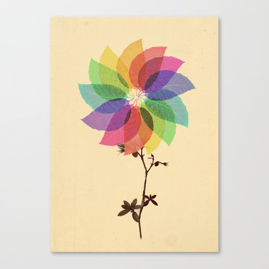The windmill in my mind Canvas Print