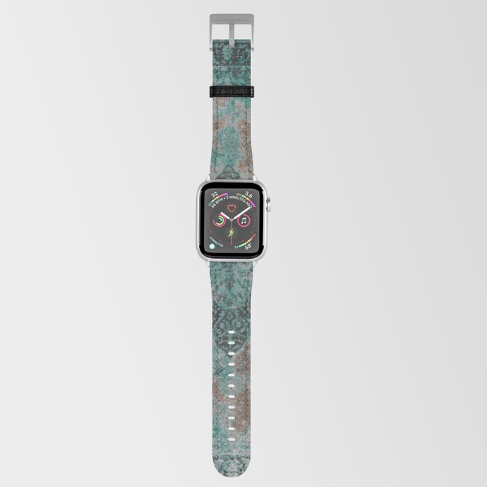 oriental blue green rug Apple Watch Band