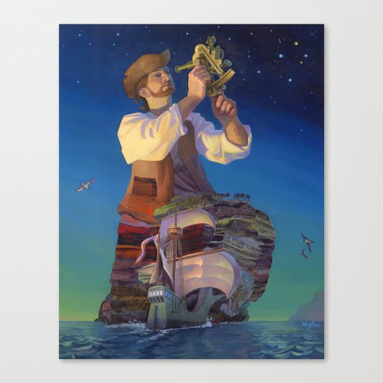 The Navigator's Gift Canvas Print