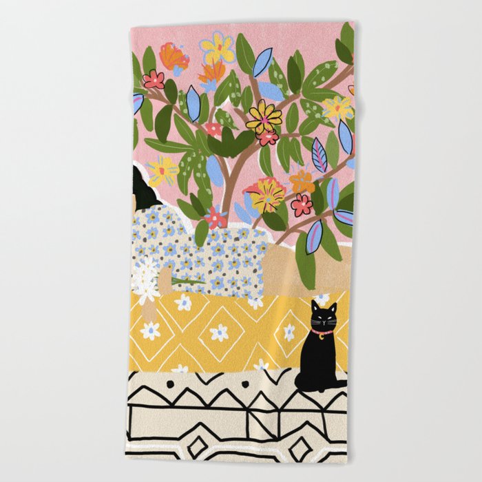 Paint Me Like One Of Your French Las Beach Towel By Aljahorvat Paint Me Like One Of Your French Las Beach Towel