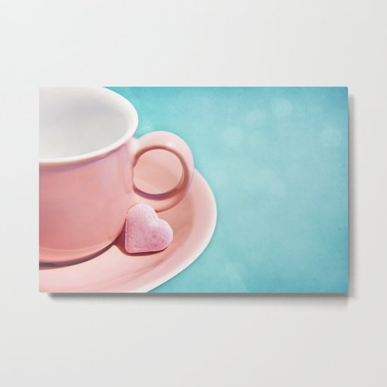 BE MY VALENTINE Metal Print