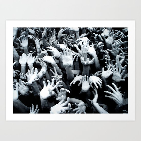 Help Hell Art Print