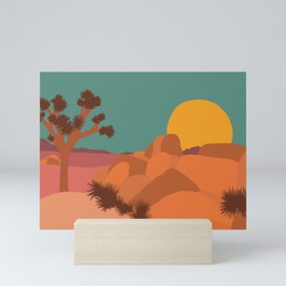 Joshua Tree Moonrise Mini Art Print
