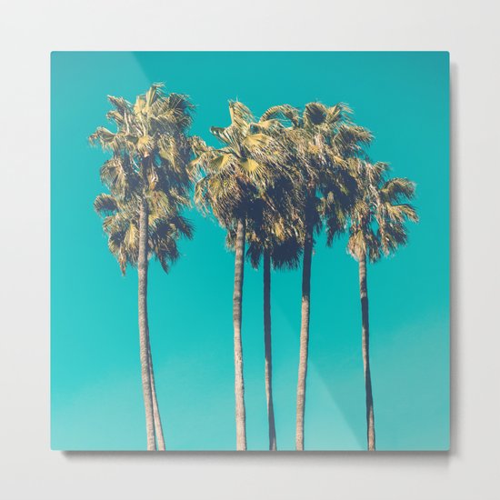 Palm Trees Metal Print