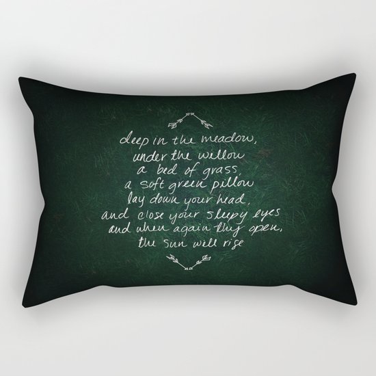 Rue's Song Rectangular Pillow