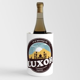 Luxor Egypt Vintage Mosque Design Wine Chiller