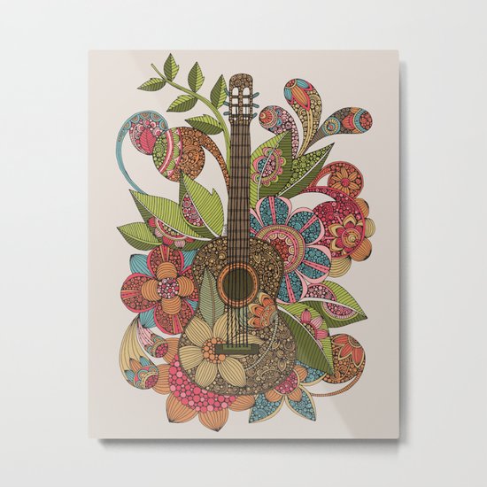 Ever Guitar Metal Print