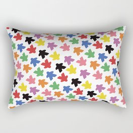 Meeple pattern Rectangular Pillow