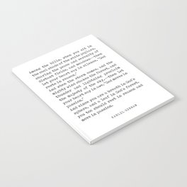 Among the hills - Kahlil Gibran Quote - Literature - Typewriter Print Notebook