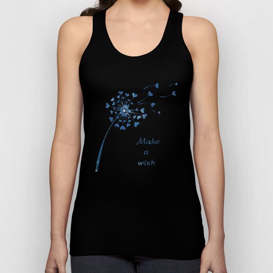 Dew on dandelions Unisex Tank Top