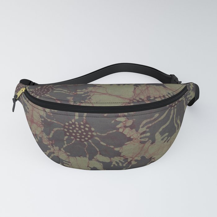 Batik Poppies Fanny Pack