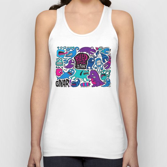 More Monsters Unisex Tank Top