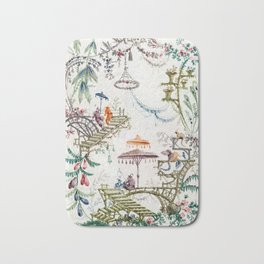 Enchanted Forest Chinoiserie Bath Mat