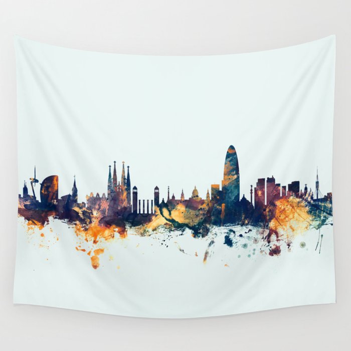 iPhone・スマホケース Society6 London Skyline Watercolor by ArtPause London England Skyline #3089 - artPause