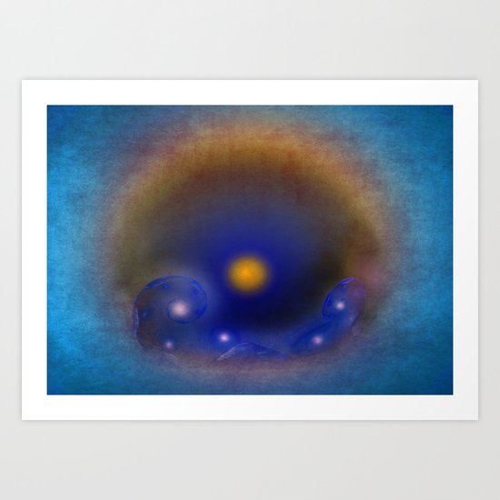 Magic Wave Art Print