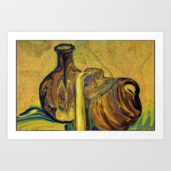 ANCIENT POTTERY Art Print