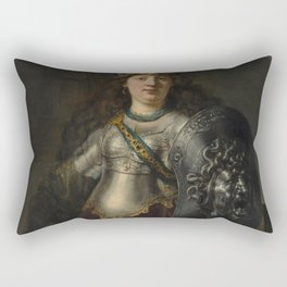 Rembrandt - Bellona Rectangular Pillow