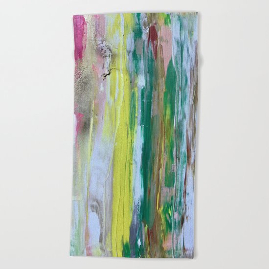 Abstract Painting #2 Beach Towel