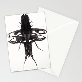 Beetle Inkblot Stationery Cards
