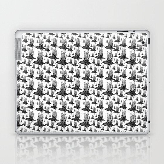 Flock of Starlings / Murmuration Laptop & iPad Skin