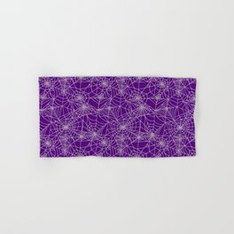Purple Cobwebs Hand & Bath Towel