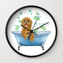 It's Bath Time! Wall Clock