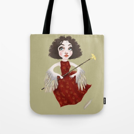 Winged Queen Tote Bag