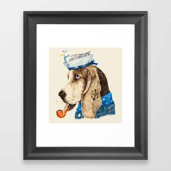 Seagull Framed Art Print