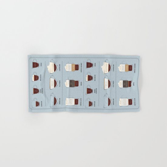 Coffee Lover Hand & Bath Towel