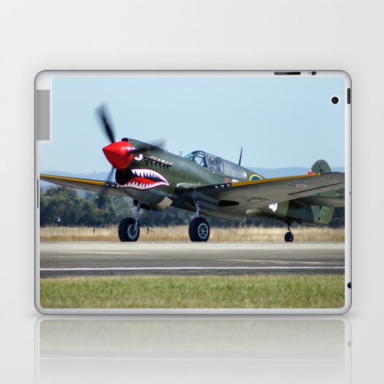 VH-ZOC Curtiss P-40N Warhawk Laptop & iPad Skin