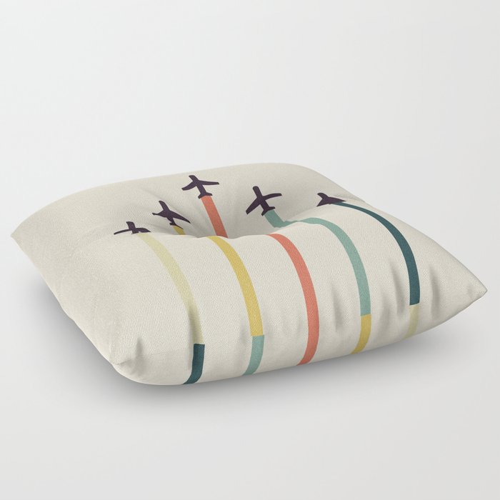 Airplanes Floor Pillow