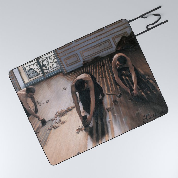 The Floor Scrapers Picnic Blanket By Historia Images Society6