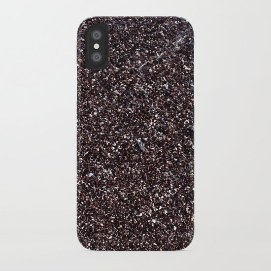 Black Sand IV (Red) iPhone Case