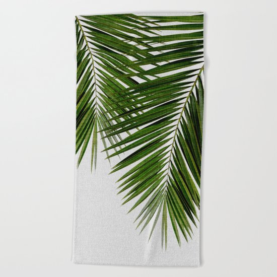 Palm Leaf II Beach Towel