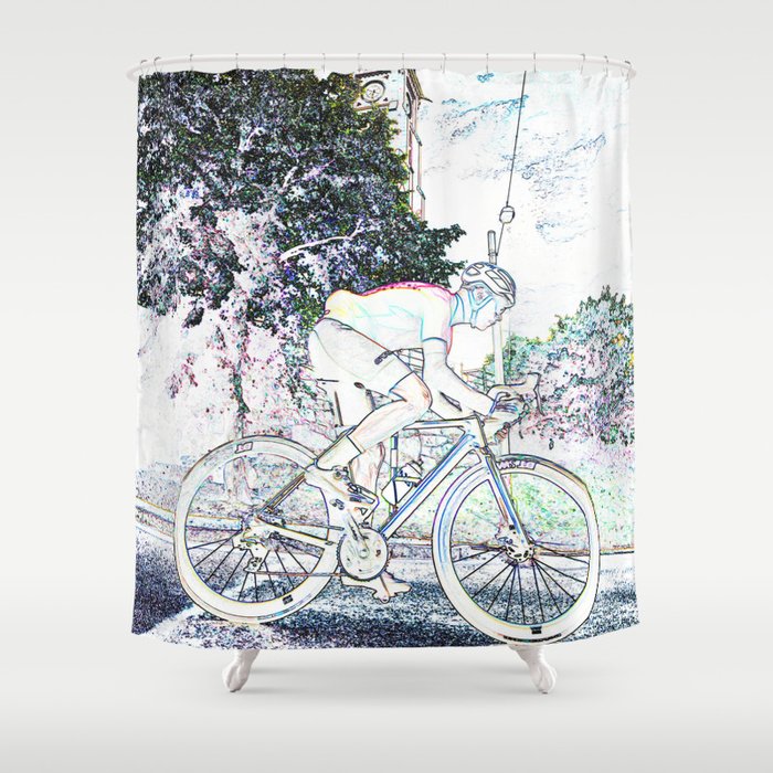 bicycle Shower Curtain