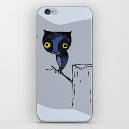 BLUE OWL iPhone Skin