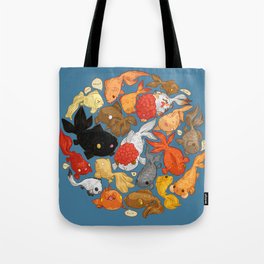 For The Love Of Goldfish Tote Bag