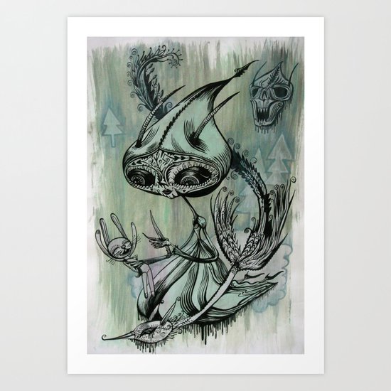 re; 6 Art Print
