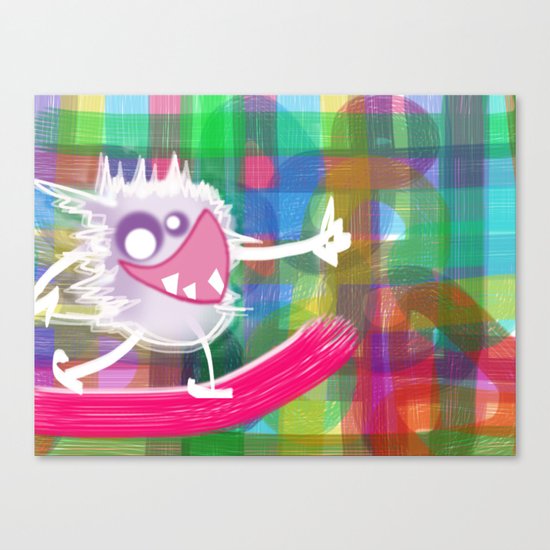 monster Canvas Print