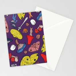 Moths & Mushrooms Stationery Card