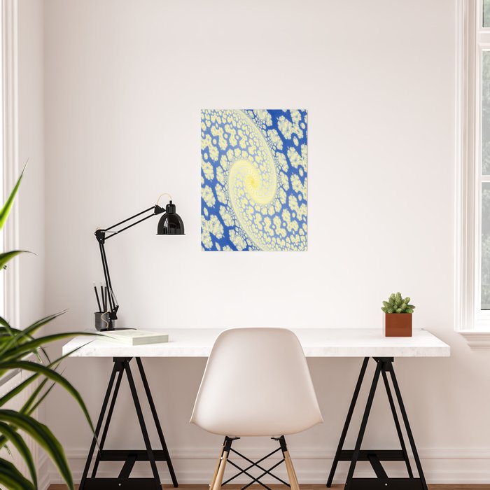 Fractal Abstract 76 Poster By Harveywarwick